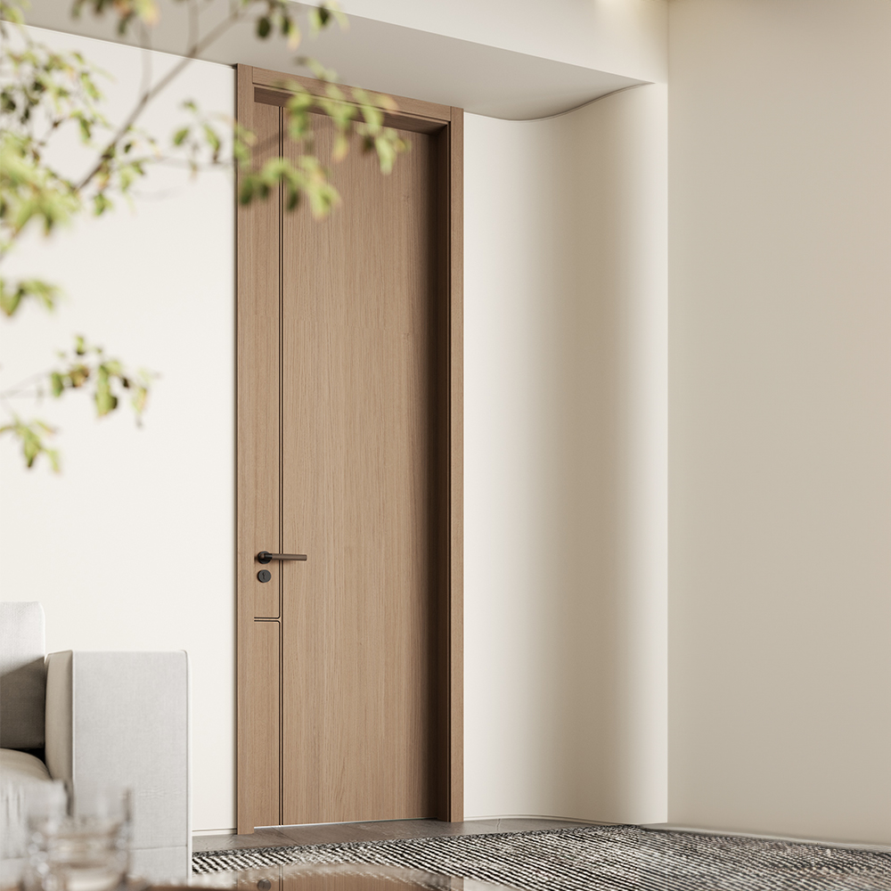 Haibang Home Furnishin Flat wooden door