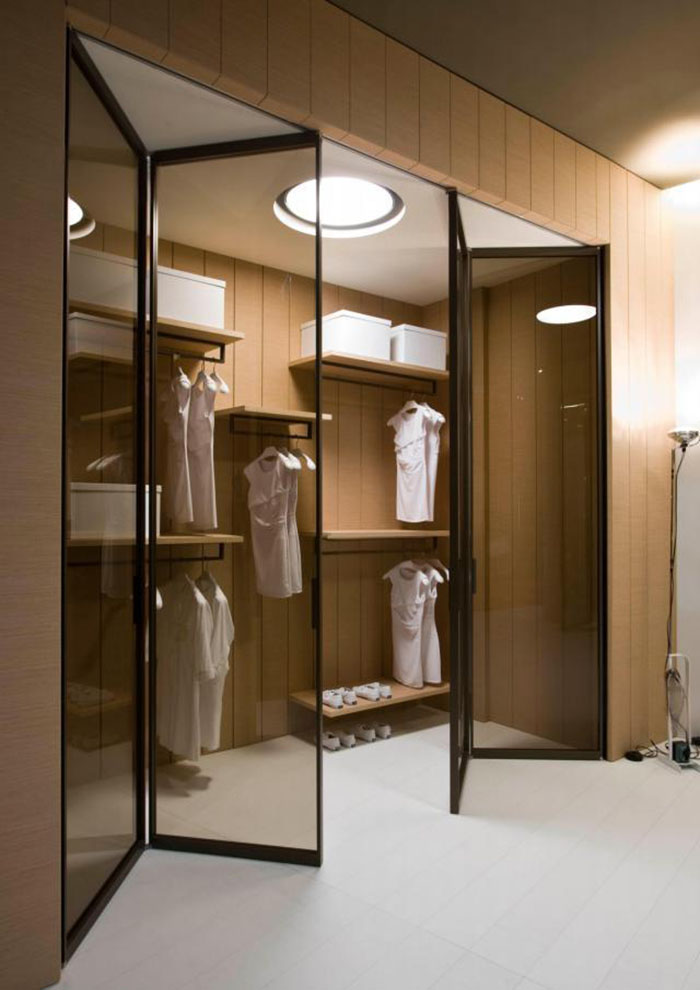Haibang Home Furnishing Aluminum Alloy Wardrobe Doors