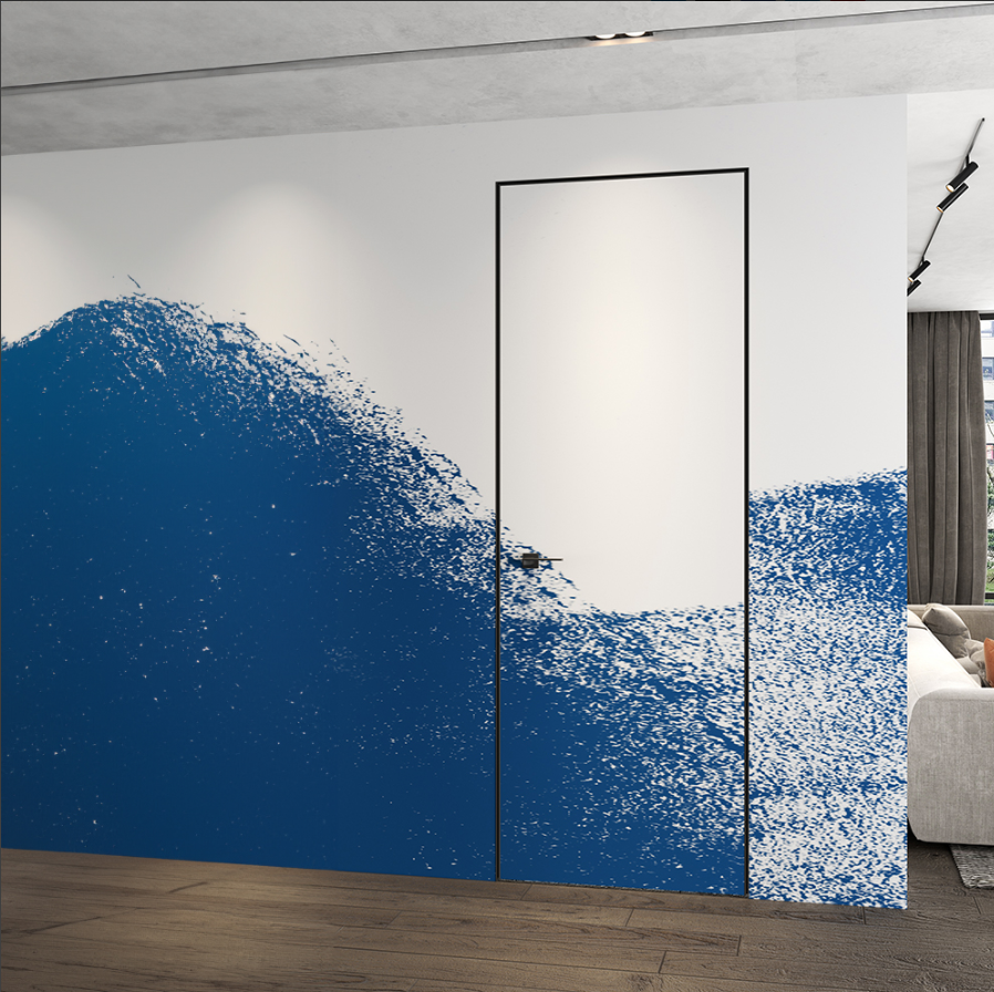 Haibang Home Furnishing Aluminum-Wood Coated Door