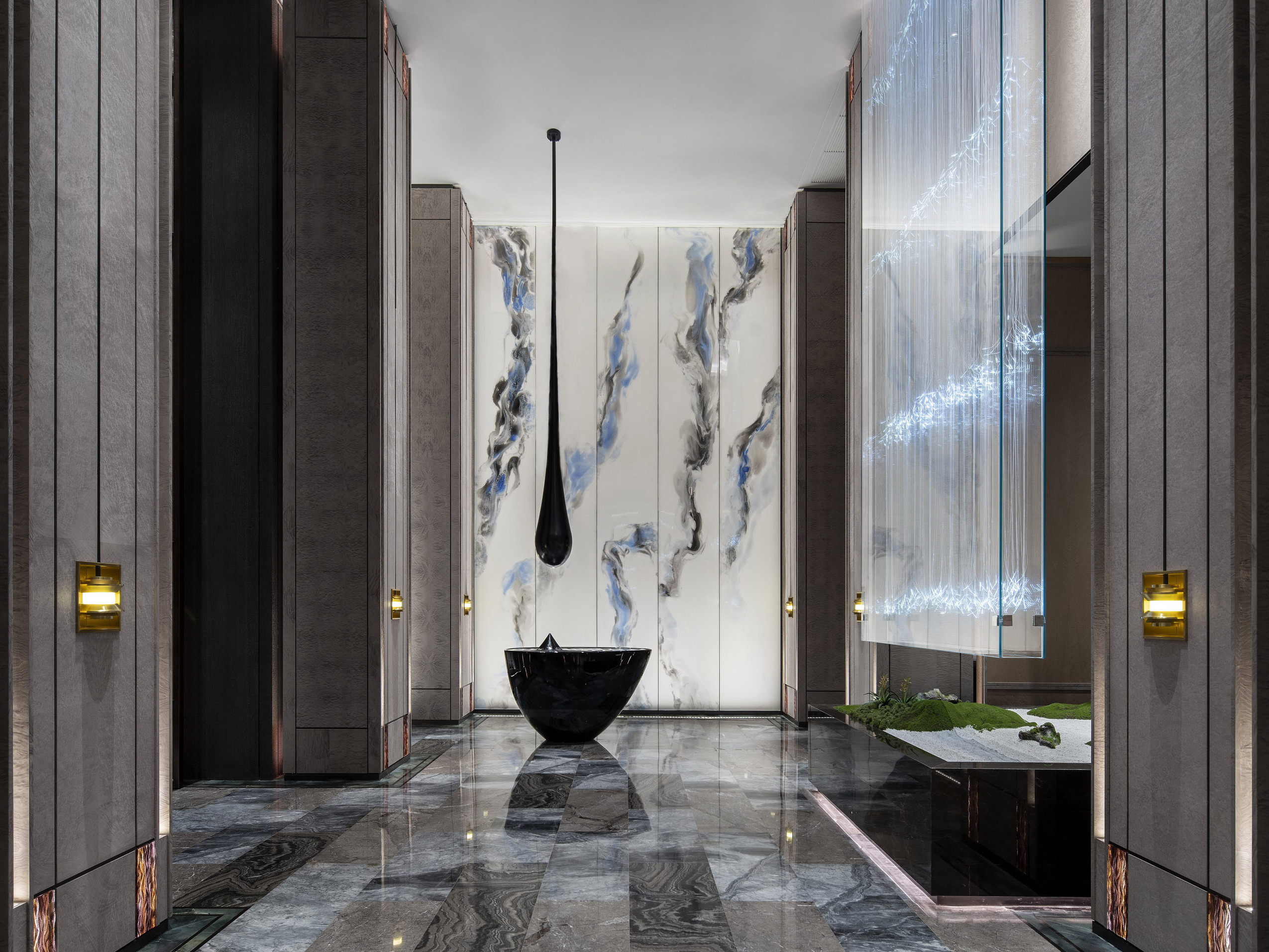 Haibang Home Furnishing Coated Wooden Decorative Wall Panels