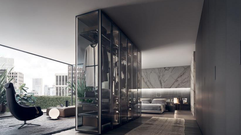 Haibang Home Furnishing High-End Custom Metal Wardrobes & Display Cabinets