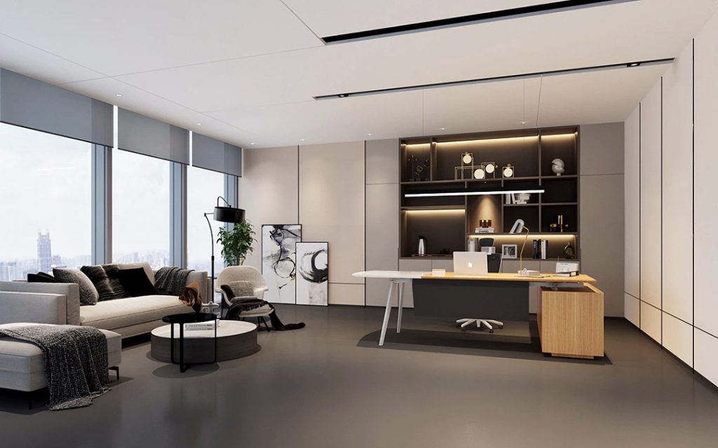 Haibang Home Furnishing Office Space Design