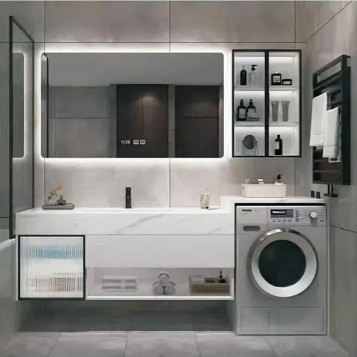 Haibang Home Furnishing Paint-Free Integrated Smart Bathroom Cabinet