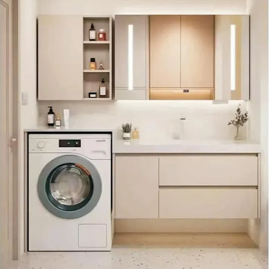 Haibang Home Furnishing Paint-Free Integrated Smart Bathroom Cabinet