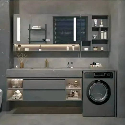 Haibang Home Furnishing Paint-Free Integrated Smart Bathroom Cabinet