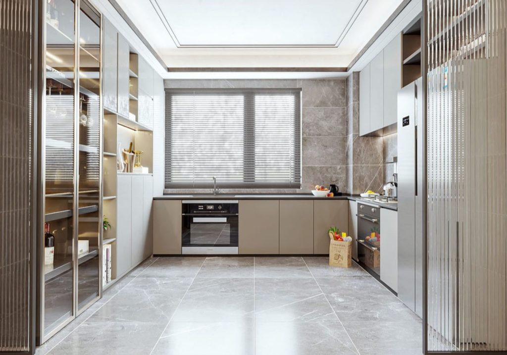 Haibang Home Furnishing Paint-Free Integrated Smart Kitchen Cabinet System