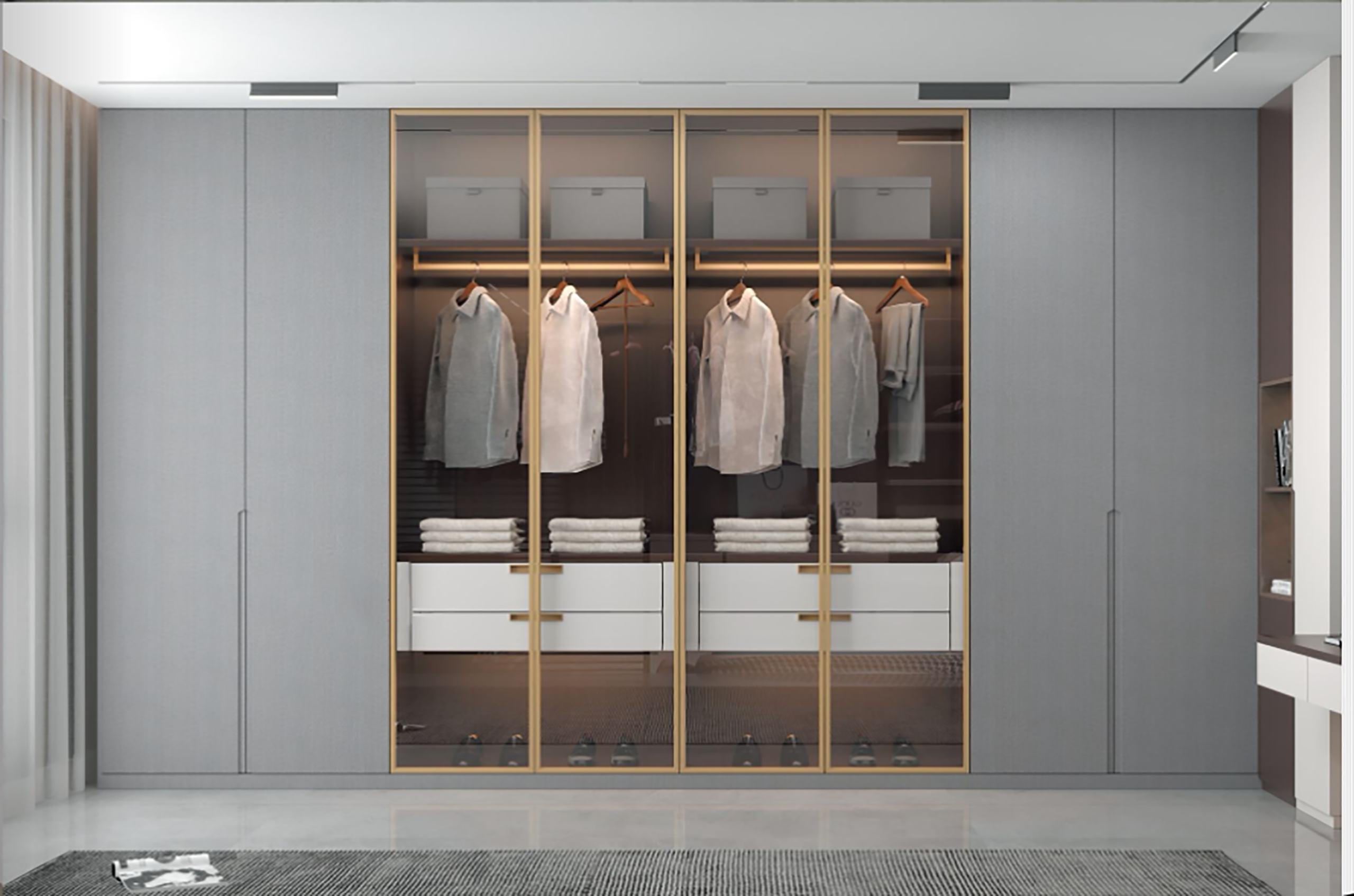 Haibang Home Furnishing Paint-Free Wardrobes & Cloakrooms