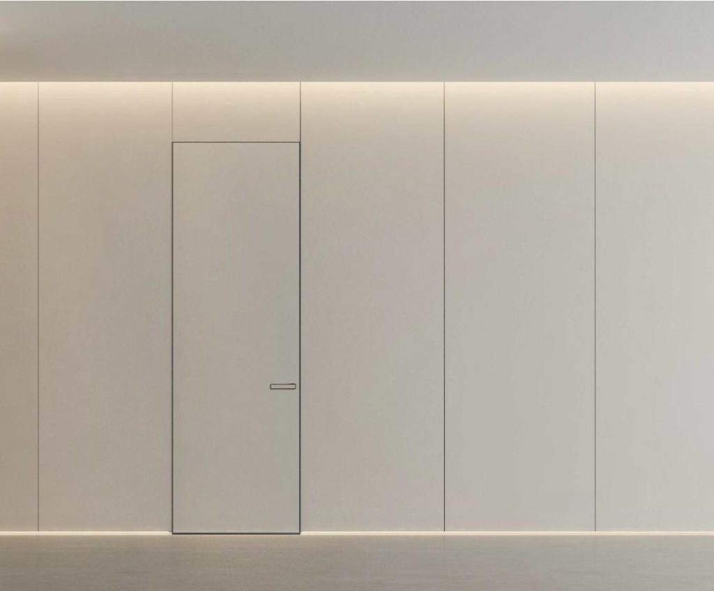 Haibang Home Furnishing Pocket Wooden Door
