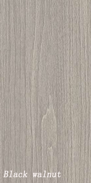 Haibang Home Furnishing Wooden Door with Natural Wood Veneer black walnut
