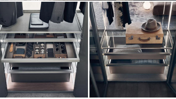 Haibang Home Furnishing High-End Custom Metal Wardrobes & Display Cabinets
