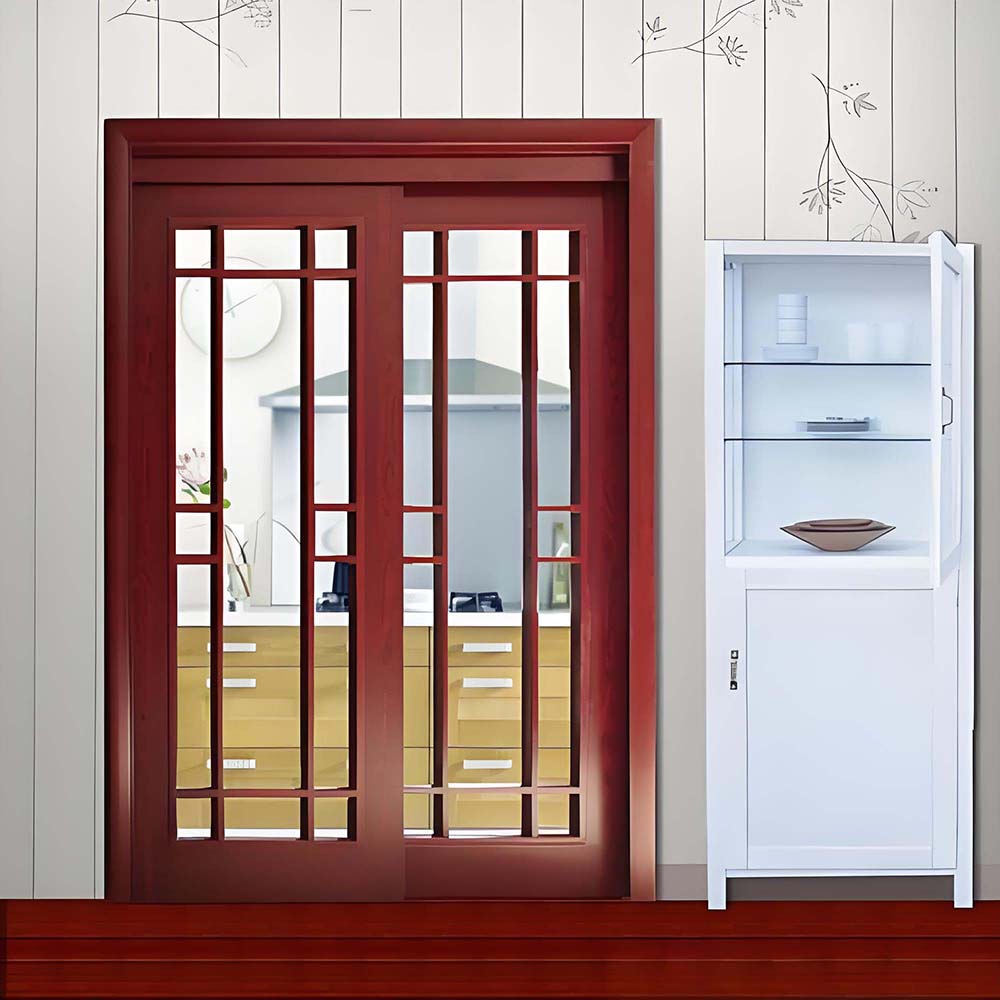 Haibang Home Furnishing Double-Leaf Wooden Door
