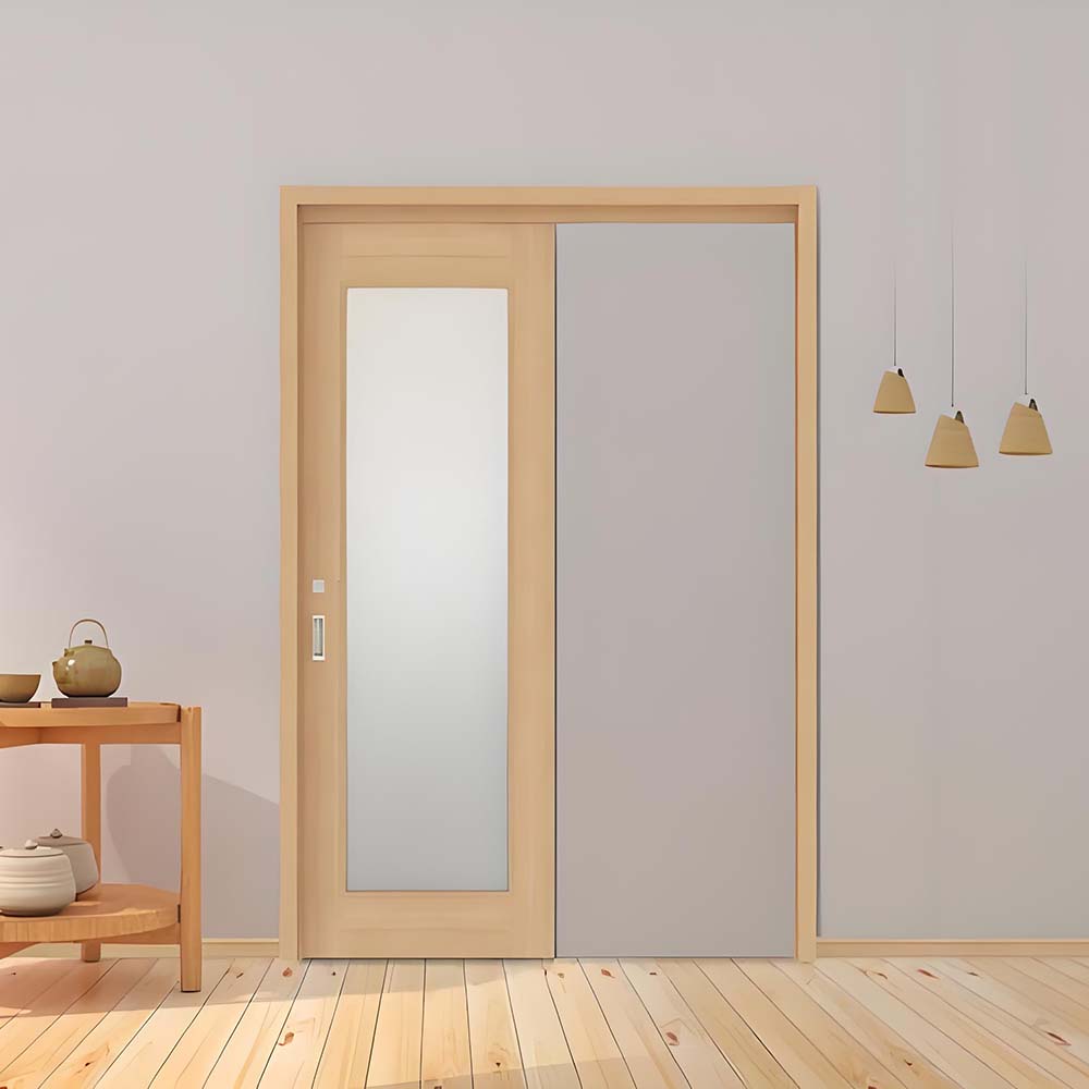 Haibang Home Furnishing Double-Leaf Wooden Door (3) Haibang Home Furnishing Double-Leaf Wooden Door